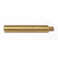 Midwest Fastener #4-36 x 1" Brass Coarse Thread Lamp Turnkey Extensions 10PK 64604